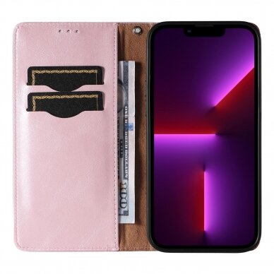 Iphone 14 Dėklas Magnet Strap Case  Rožinis 12