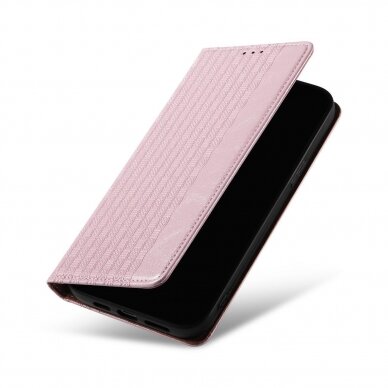 Iphone 14 Dėklas Magnet Strap Case  Rožinis 7