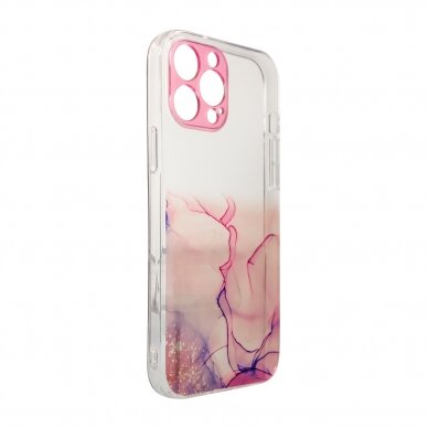 Iphone 13 Pro Max Dėklas Marble Case for  Rožinis 2