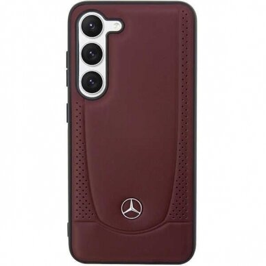 Dėklas Mercedes MEHCS23MARMRE Samsung Galaxy S23 Plus Raudonas 2
