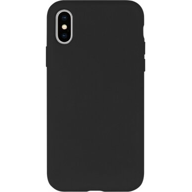 Dėklas Mercury Silicone Case Apple iPhone 14 juodas  1