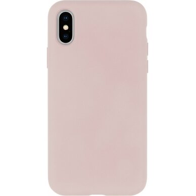 Dėklas Mercury Silicone Case Samsung S918 S23 Ultra 5G rožinio smėlio 1