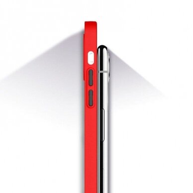 Dėklas Milky Case Xiaomi Redmi 10X 4G / Xiaomi Redmi Note 9 Raudonas 5