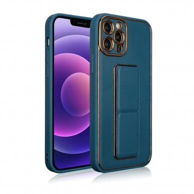 Iphone 13 Pro Max Dėklas New Kickstand Case  Mėlynas 1