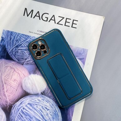 Iphone 13 Pro Max Dėklas New Kickstand Case  Mėlynas 2