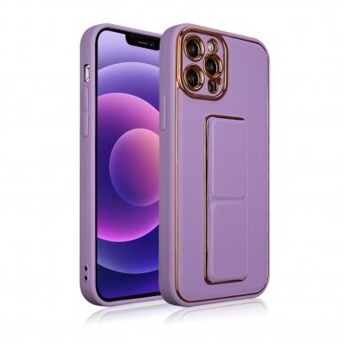 Iphone 13 Pro Max Dėklas New Kickstand Case  Violetinis 1