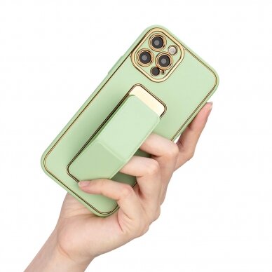 Iphone 13 Pro Max Dėklas New Kickstand Case  Violetinis 4