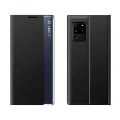 Dėklas New Sleep Case Samsung Galaxy M53 5G Juodas 2