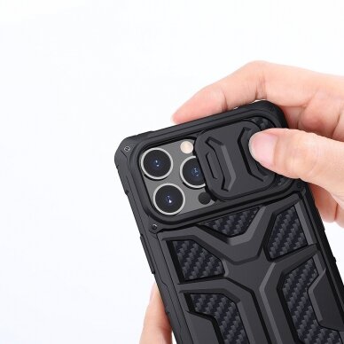 Iphone 13 Pro Dėklas Nillkin Adventruer Case  juodas 4