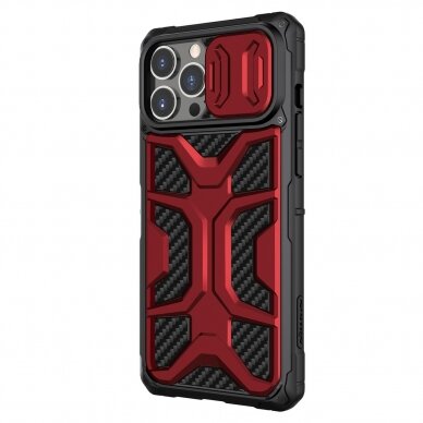 Iphone 13 Pro Dėklas Nillkin Adventruer Case  raudonas 1