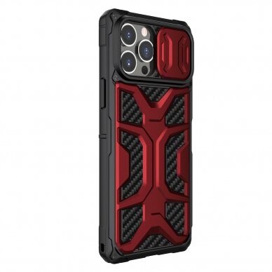 Iphone 13 Pro Dėklas Nillkin Adventruer Case  raudonas 2