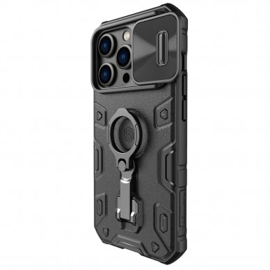 Akcija! Iphone 14 Pro Dėklas Nillkin CamShield Armor Pro Case for  Juodas 1