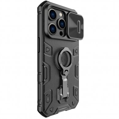 Akcija! Iphone 14 Pro Dėklas Nillkin CamShield Armor Pro Case for  Juodas 2
