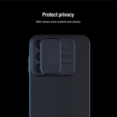 Dėklas Nillkin CamShield Case with camera cover for Samsung Galaxy A15 5G - Juodas 11