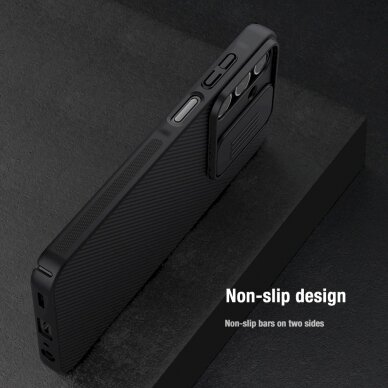 Dėklas Nillkin CamShield Case with camera cover for Samsung Galaxy A15 5G - Juodas 14
