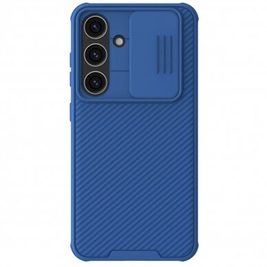 Dėklas Nillkin CamShield Pro armored case with camera cover for Samsung Galaxy S24 - Mėlynas