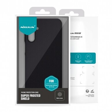 Dėklas Nillkin Super Frosted Shield case for Samsung Galaxy A15 5G hard cover - Mėlynas 4