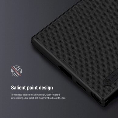 Dėklas Nillkin Super Frosted Shield Pro armored case for Samsung Galaxy S24 Ultra - Žalias 11