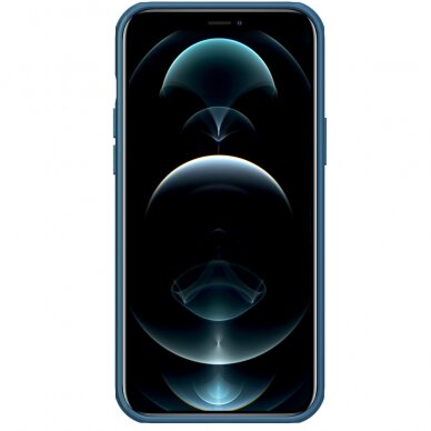 Iphone 13 Pro Dėklas Nillkin Super Frosted Shield skirtas  mėlynas 1