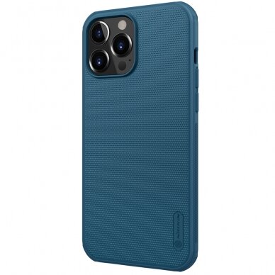Iphone 13 Pro Dėklas Nillkin Super Frosted Shield skirtas  mėlynas 2