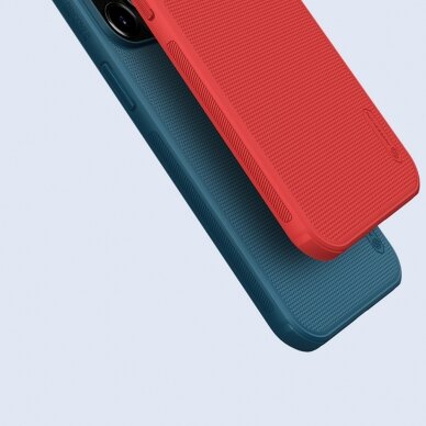 Iphone 13 Pro Dėklas Nillkin Super Frosted Shield skirtas  mėlynas 8