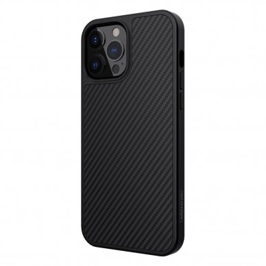 Dėklas Nillkin Synthetic Fiber Carbon iPhone 13 Pro Max juodas 2