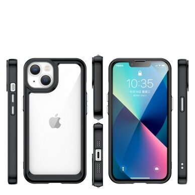 Akcija ! Iphone 14 Plus Dėklas Outer Space Case  Juodas 1