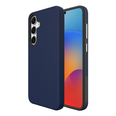 Dėklas Perfectionists Triangle Case Samsung S911 S23 5G tamsiai mėlynas