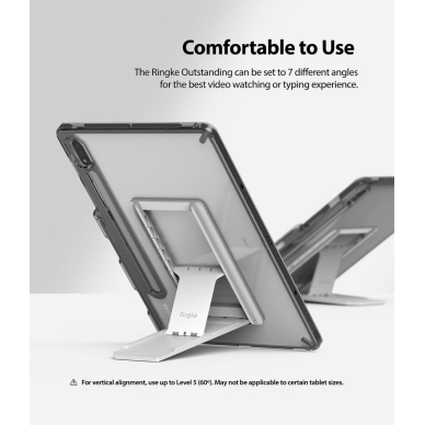 Akcija! Dėklas Ringke Fusion Combo Outstanding TPU Samsung Galaxy Tab S7 11' su kojele (FC475R40) 5