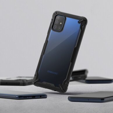 Dėklas Ringke Fusion X Durable skirta Samsung Galaxy M51 Juodas (Fusg0065) DZWT2129 4