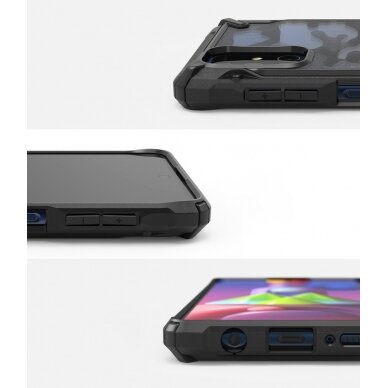 Dėklas Ringke Fusion X Durable skirta Samsung Galaxy M51 Juodas (Fusg0065) DZWT2129 7