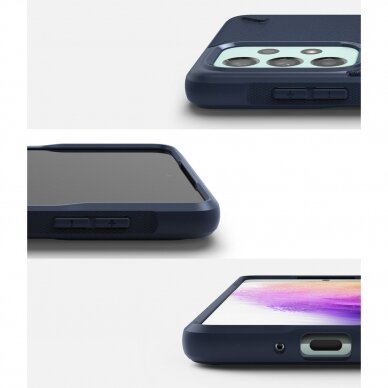 Samsung Galaxy A73 Dėklas Ringke Onyx Mėlynas 3