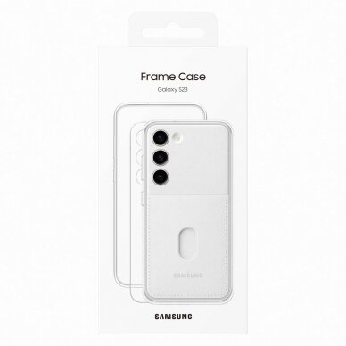 Dėklas Samsung Frame Samsung Galaxy S23 Baltas (EF-MS911CWEGWW) 4