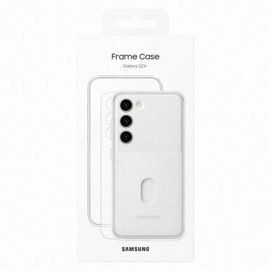 Dėklas Samsung Frame Samsung Galaxy S23 Plus Baltas (EF-MS916CWEGWW) 4