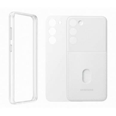 Dėklas Samsung Frame Samsung Galaxy S23 Plus Baltas (EF-MS916CWEGWW) 6