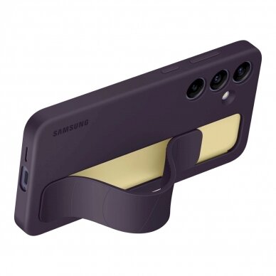 Dėklas Samsung Standing Grip Case EF-GS926CEEGWW with holder / stand for Samsung Galaxy S24+ - Violetinis 3