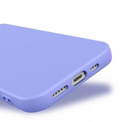 Iphone 13 Pro Max Dėklas Silicone  Tamsiai rožinis 6