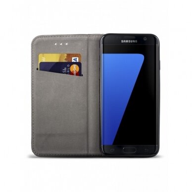 Dėklas Smart Magnet Samsung G930 S7 Juodas DZWT2129 1