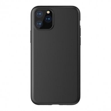 Iphone 14 Pro Dėklas Soft Case Flexible  Juodas 3