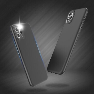 Dėklas Soft Case Huawei nova 10 Pro thin silicone cover Juodas 7