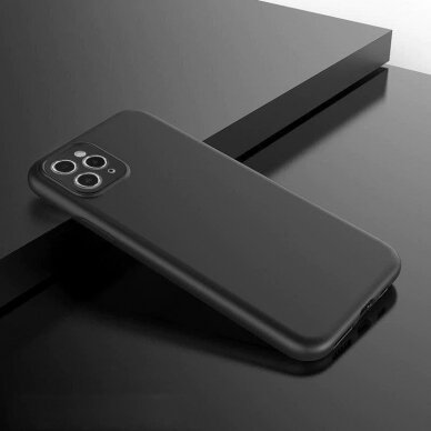 Dėklas Soft Case Huawei nova 10 thin silicone cover Juodas 3