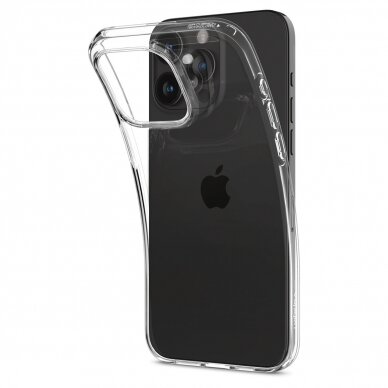 Dėklas Spigen Crystal Flex, crystal clear - iPhone 15 Pro 5