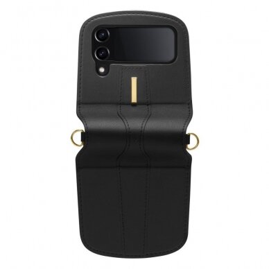 Dėklas Spigen LIENAR CALIN GALAXY FLIP 4 juodas 2