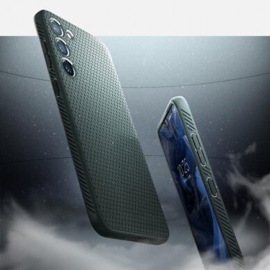 Dėklas Spigen LIQUID AIR GALAXY S23 Žalias 11