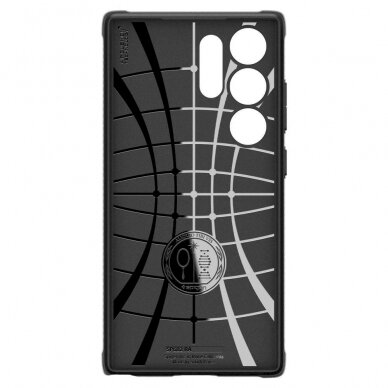 Dėklas Spigen Rugged Armor case for Samsung Galaxy S24 Ultra - Juodas 2