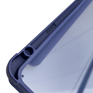 Akcija! Dėklas Stand Tablet Smart Cover iPad mini 2021 Mėlynas 8
