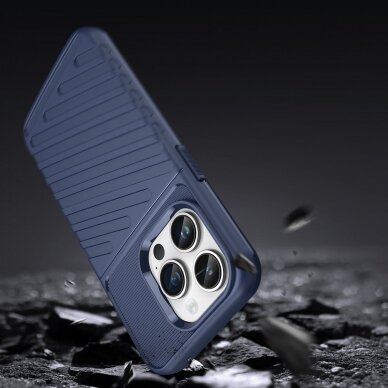 Iphone 14 Pro Dėklas Thunder Case  Mėlynas 2