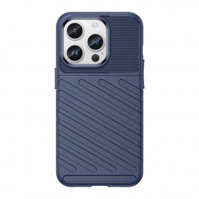 Iphone 14 Pro Dėklas Thunder Case  Mėlynas 7