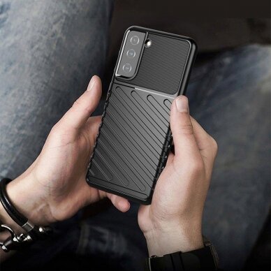 Dėklas Thunder Case Samsung Galaxy S23 Plus juodas 6