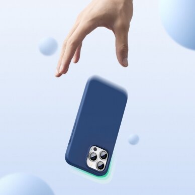 Dėklas Ugreen Protective Soft Flexible Rubber iPhone 13 Pro Mėlynas 2